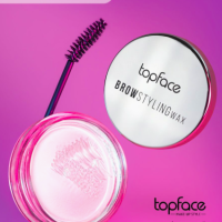 TopFace Гель для бровей фиксирующий стойкий, прозрачный воск