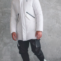 FLOW LAB Куртка мужская с капюшоном утепленная