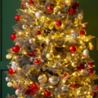 Mygarland Гирлянда роса на проволоке на елку окно новогодняя от сети