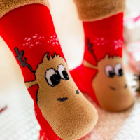 Magna Marla Носки женские новогодние мужские махровые теплые подарок