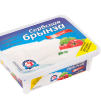 Сыр мягкий MLEKARA SABAC Сербская брынза 45%, без змж, 250г, Сербия, 250 г