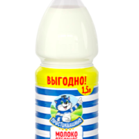 Молоко пастеризованное ПРОСТОКВАШИНО цельное отборное 3,4–4,5%, без змж, 1500мл, Россия, 1500 мл