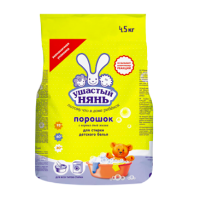 Стиральный порошок для детского белья УШАСТЫЙ НЯНЬ, 4,5кг, Россия, 4,5 кг