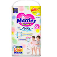 Подгузники-трусики детские MERRIES XL 12–22кг, 38шт, Япония, 38 шт