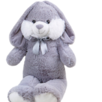 Мягкая игрушка BIGGA Плюшевый Заяц 100см Арт. 202096-2A-100CM, Китай