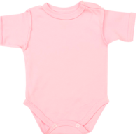 Боди детское LITTLE TIMES р. 62, короткий рукав, светло-розовое, Арт. EKL2205, Бангладеш