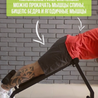 Турник PRO Скамья для пресса спины универсальная складная черная спортинвентарь гиперэкстензия для дома подарок