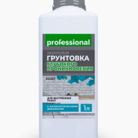 PROFESSIONAL Акриловая грунтовка глубокого проникновения с антисептиком для стен, потолков, полов, 1л